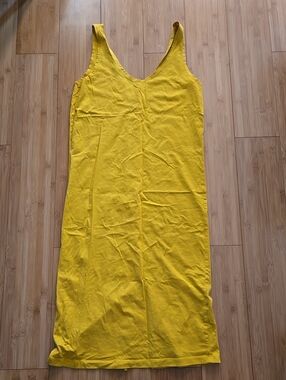 NWOT WVN Organic Yellow Dress - S